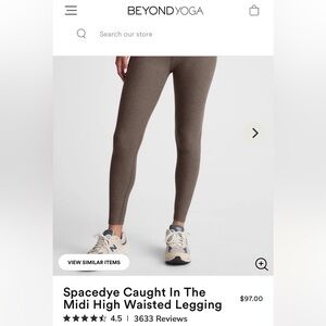 Beyond Yoga High Waisted Leggings